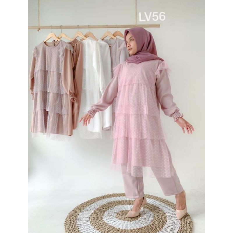 READYSETCEL TUNIK TUTU POLKA PREMIUM-LV 56