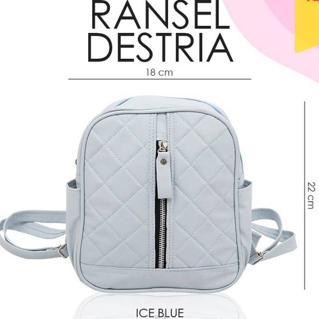 RANSEL WANITA  DESTRIA