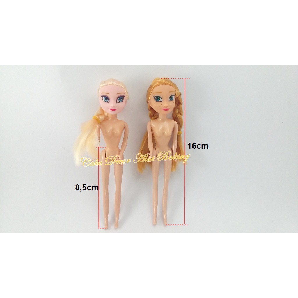 

Cake topper Elsa Ana 16cm