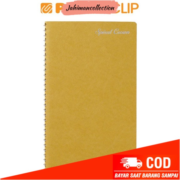 

✨ BISA COD ✨ NOTEBOOK MARUMAN SPIRAL CROWN N294-04 YELLOW