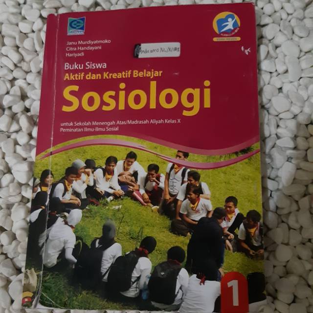 Buku Sosiologi Kelas 10 SMA K13 GRAFINDO
