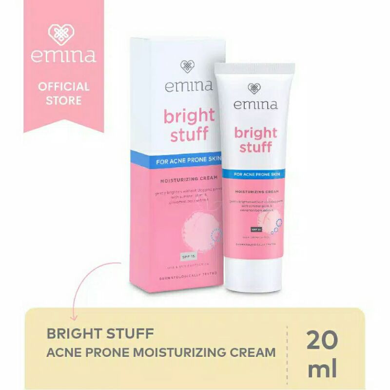 ♥GROSIR♥ EMINA BRIGHT STUFF FOR ACNE PRONE 20GR