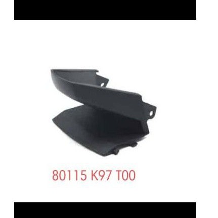 cover license light cover lampu plat nomor pcx 150 k97 asli Honda