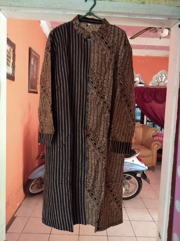 Terlaris Serut Genes Jelita Tunic Navbor Yelbor Whitbor Creambor Tunik Batik Modern Hrb030 Dolbi Dob