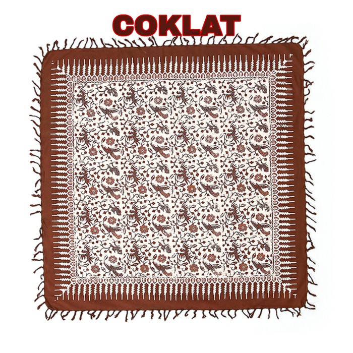 JUAL MURAH Taplak Meja Tamu Batik Tulis