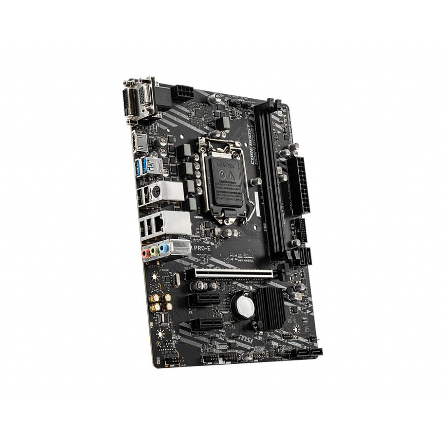 MSI H410M Pro E (LGA1200, H410, DDR4, USB3.2, SATA3) - Resmi