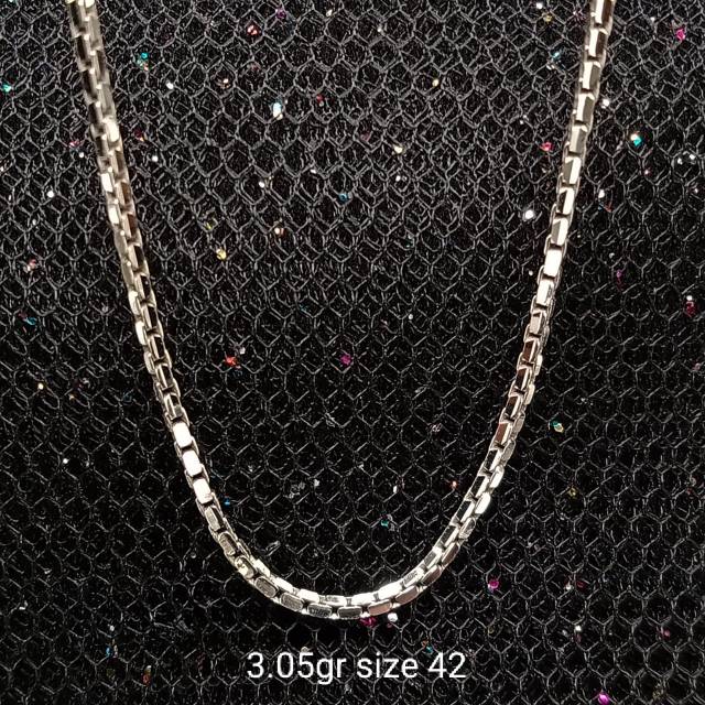 Kalung Emas 17 K - Putih 3.05gr Kadar 750 - 2536
