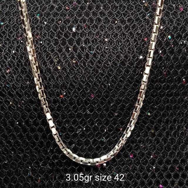 Kalung Emas 17 K - Putih 3.05gr Kadar 750 - 2536