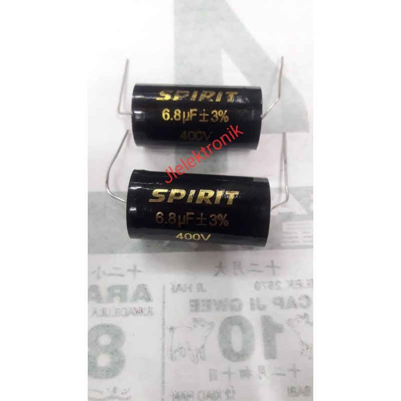 Spirit 685 Kapasitor 6,8uF 400V Ori Tweeter capasitor capasitor