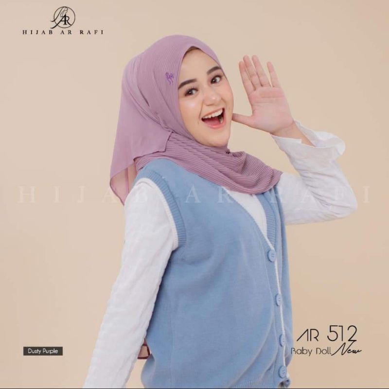 pasmina Pliskit by hijab Ar Rafi AR 512