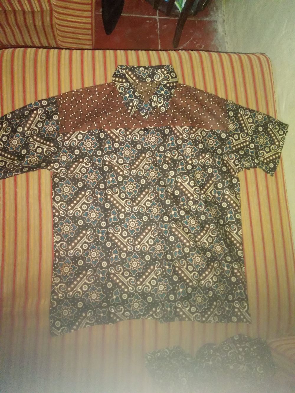 Kemeja Batik Anak Lengan Pendek