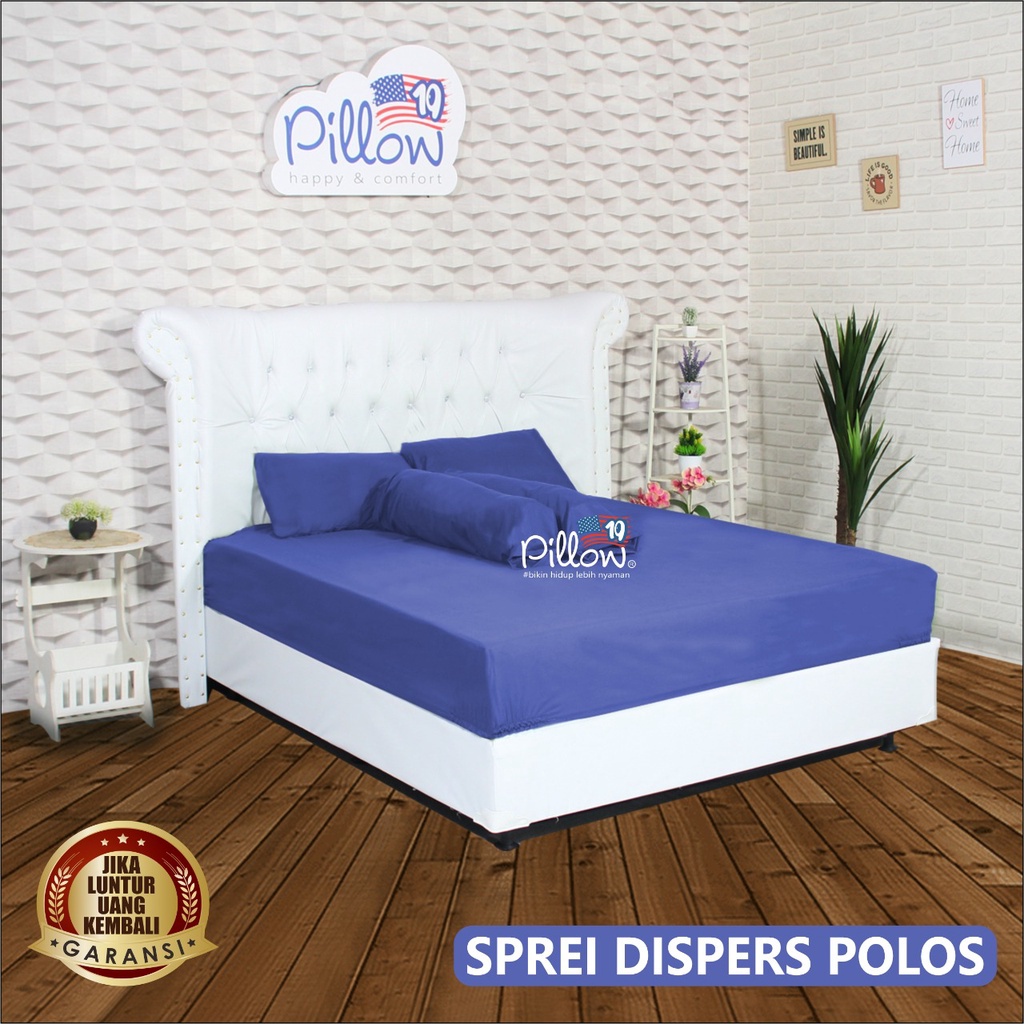 ⭐⭐⭐⭐⭐  MURAH - SEPREI HOMEMADE DISPERSE TEBAL POLOS 109 PILLOW - UK 120 X 200/ 160 X 200/ 180 X 200 - TINGGI 20 ASLI QRCODE