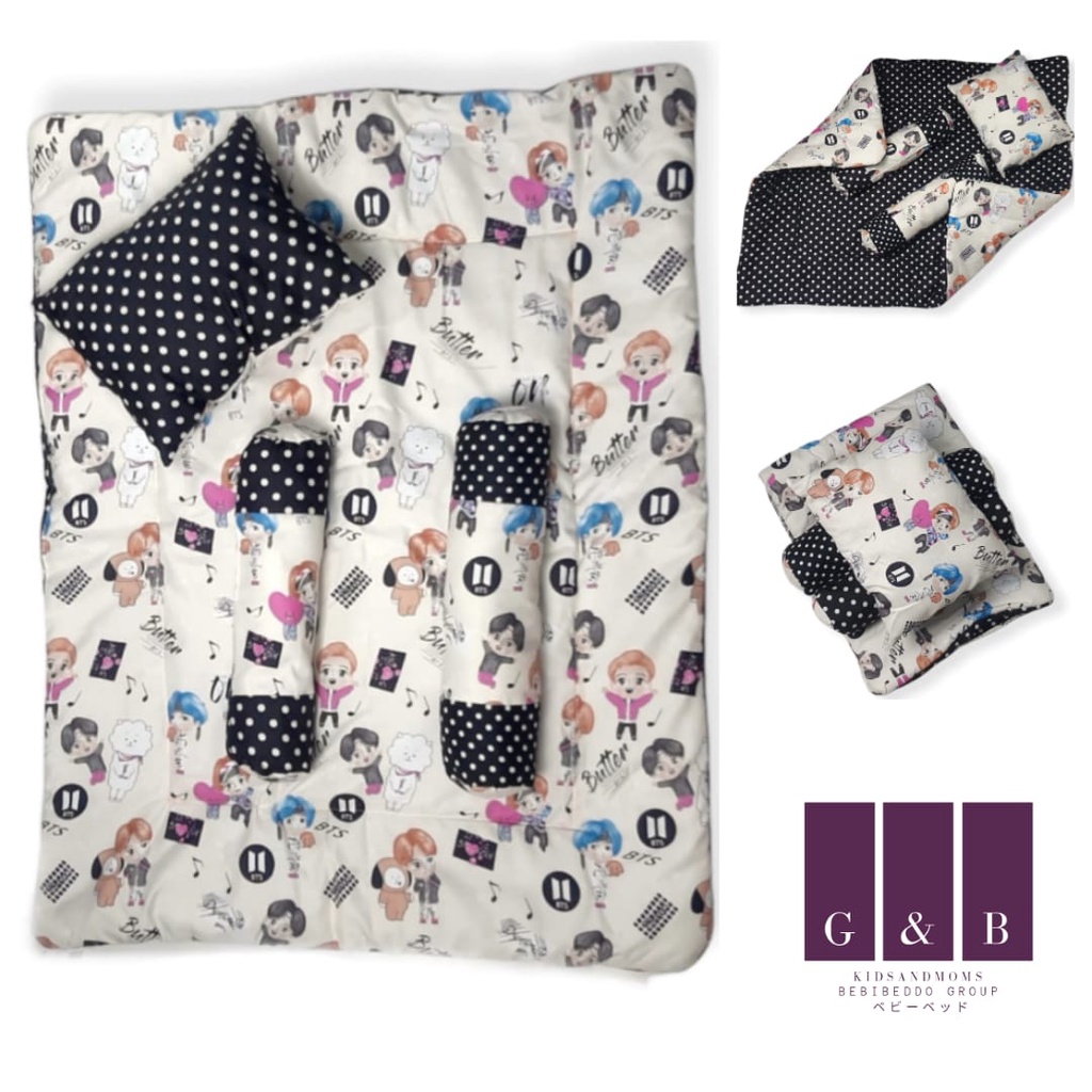 Bedding Set Bayi Karakter kualitas premium