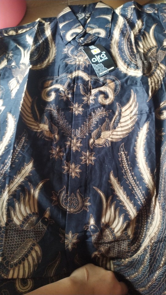 Baju Batik Pria Gus Azmi Syubbanul Muslimin Batik Katun Halus Hadroh Azzahir Hilwa Ala Santri Modern