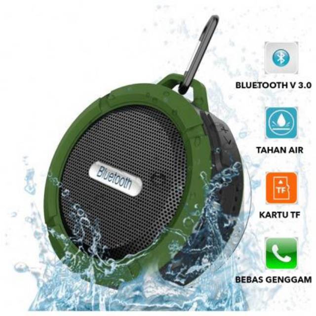 (TWS) C6 Portabel waterproof Speaker mini wireless with TF card