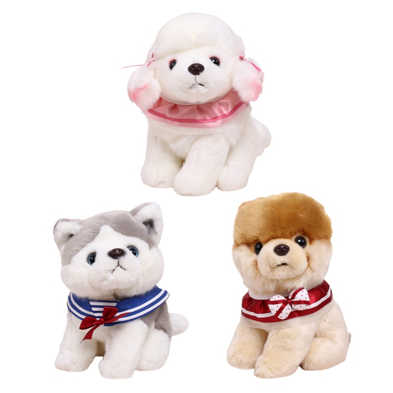 Mainan Boneka Pomeranian Lucu Dan Lembut Ideal Untuk Pesta Tema Hewan