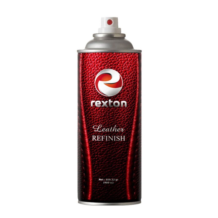 Cat Semprot REXTON Leather Refinish 400cc Cat Kulit - Charcoal LR 01