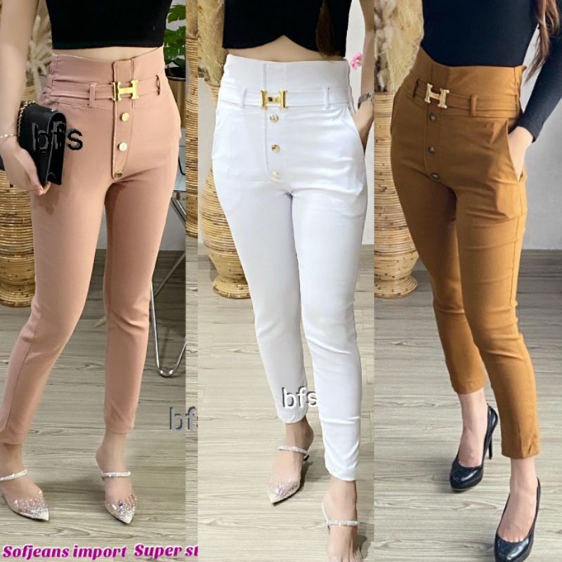 Celana Wanita Import SoftJeans strecth 9213