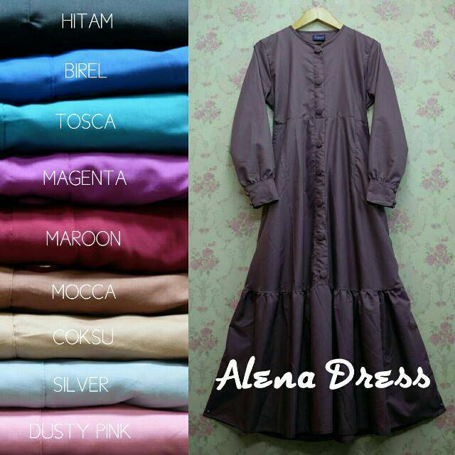 Gamis Syar'i Alena Dress ( Toyobo )