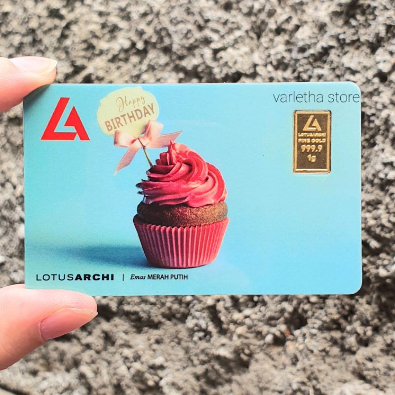 LM Lotus Archi 1 Gram/Lotus Archi Gift Series/LM Lotus Archi Happy Birthday