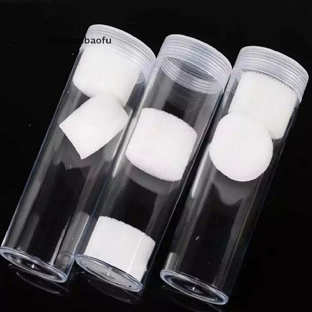 [tiantianbaofu] 1pcs 30mm Applied Clear Round Cases Coin Storage Protective Tube Holder Plastic Boutique