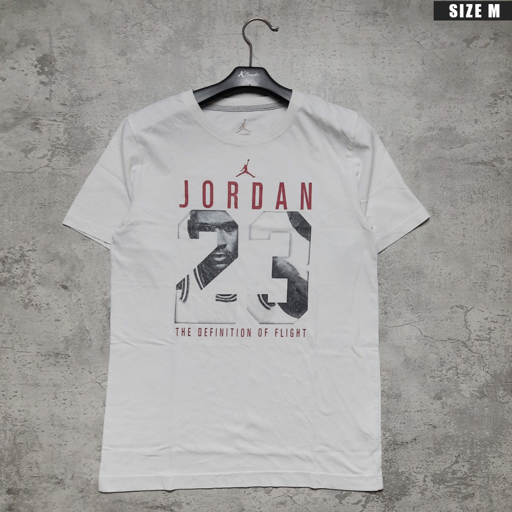 Kaos Air Jordan Soft Grey Second Branded OriginaL