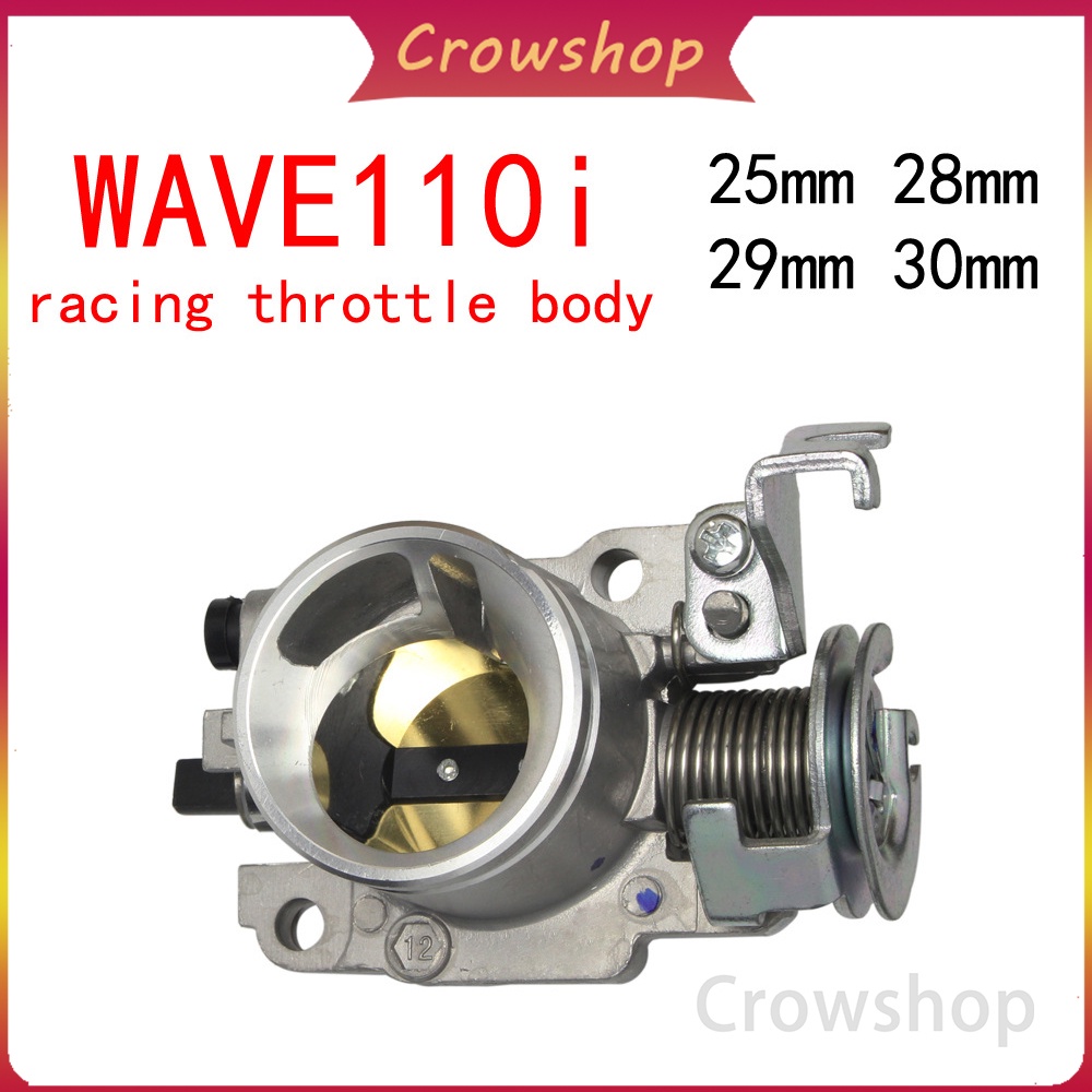 ⭐BISA COD⭐ Throttle Body Tuas Gas Motor Racing Untuk For Wave110i Wave125i VARIO 125 150 25mm 28mm 29mm 30mm Motor