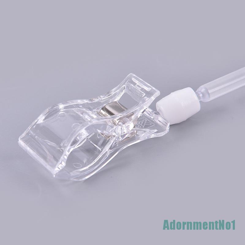 [AdornmentNo1]Plastic Shelf Clamp Price Label Tag  Advertising Clips Holders Sign Display