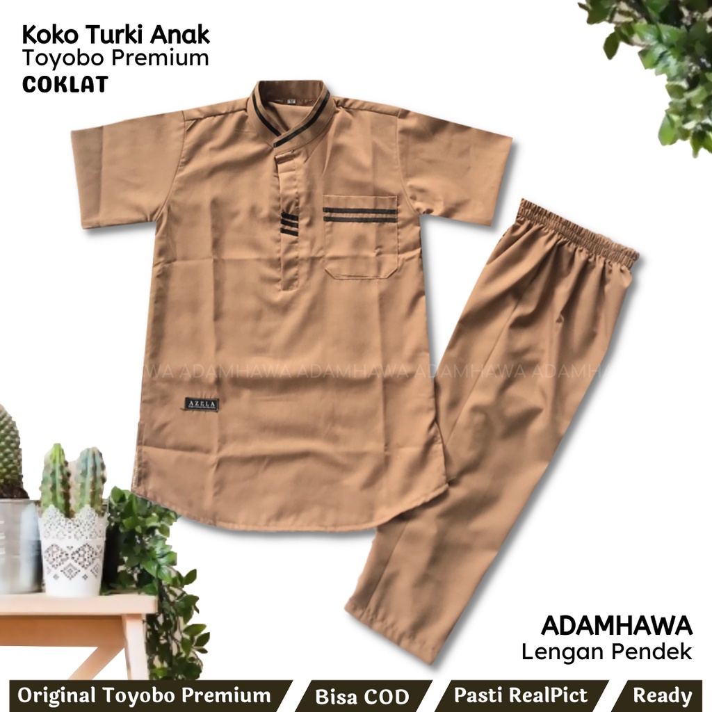 Setelan Koko Anak Laki Laki Turki Umur 3-12 Tahun / Set Busana Muslim Anak by BEST QUALITY ORIGINAL BY ALX