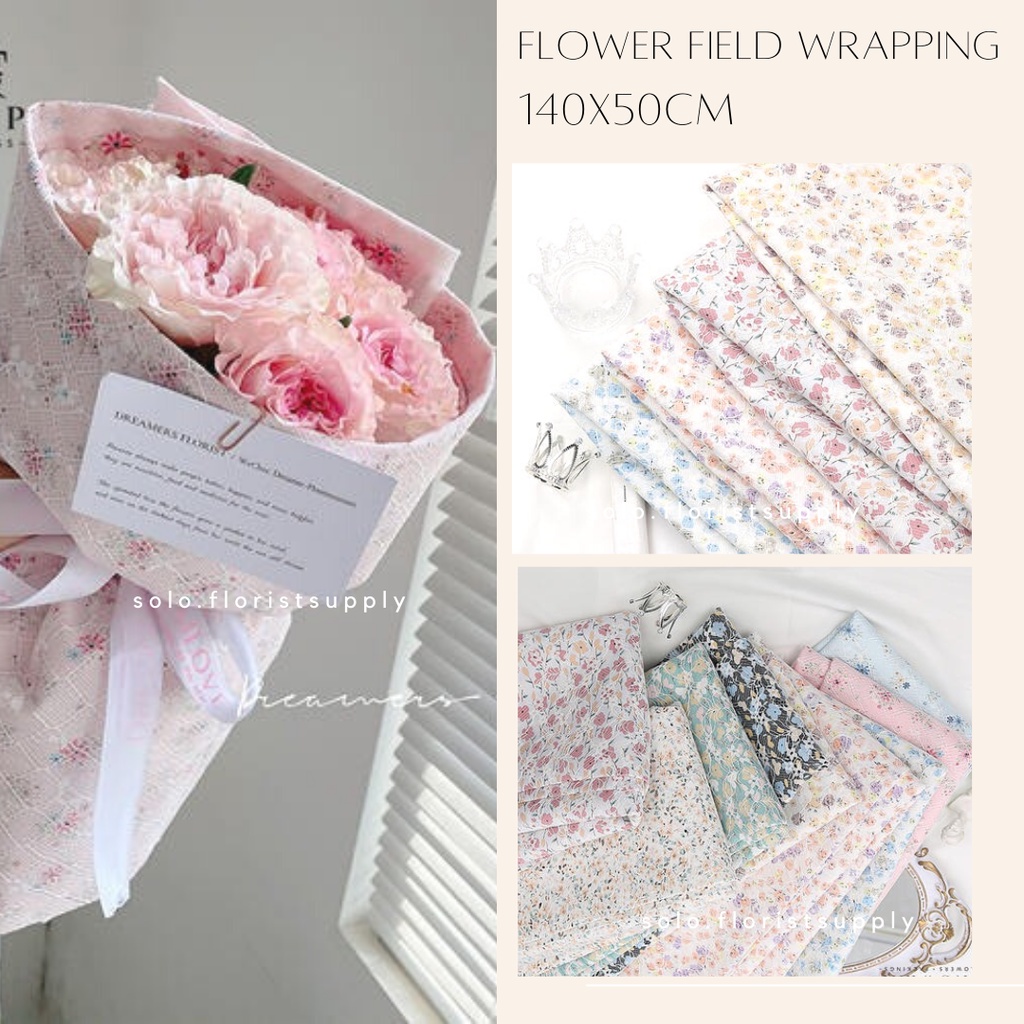 140X50CM COLORFUL TWEED WRAPPNG FLOWER BAHAN TWEED TEBAL bahan kain tweed akrilik Kain Chanel Tweed 