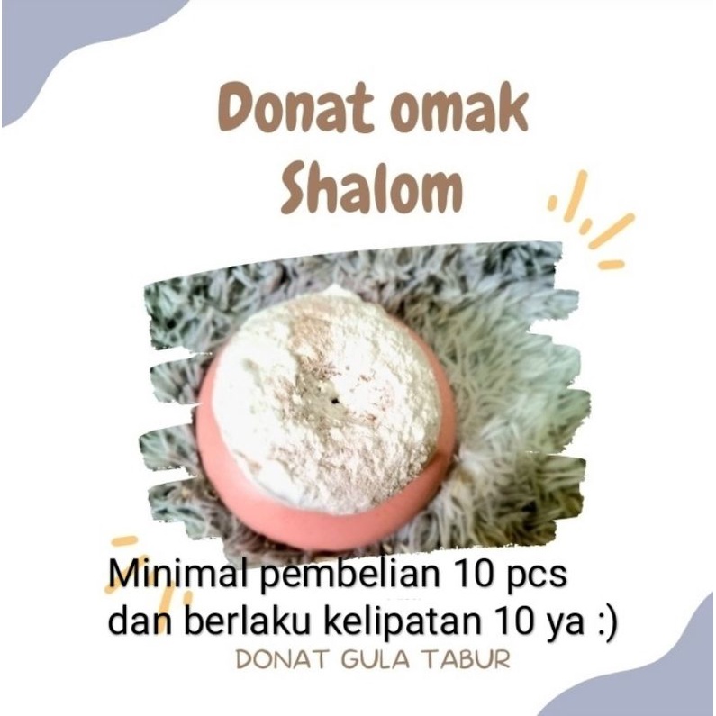 

Donat gula Mak Shalom