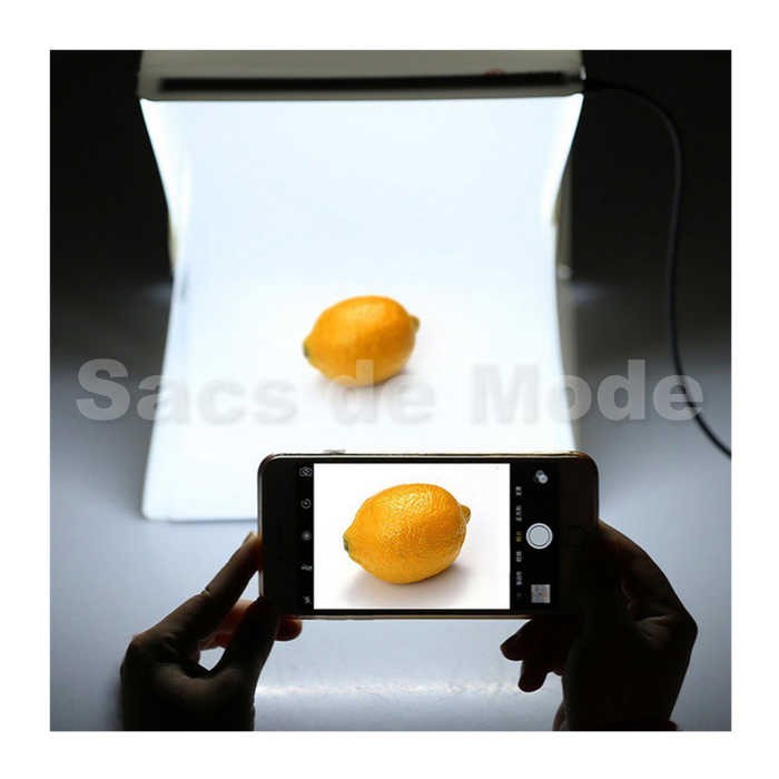 Mini Photo Studio Box TERMASUK LED Folding Kotak Tempat Foto Portable