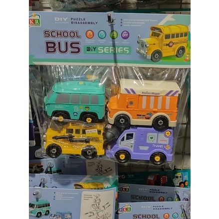 School Bus DAN VESPA Diy Series