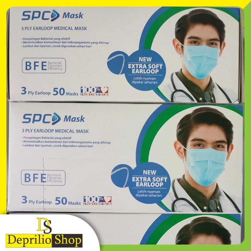 Masker SPC 3Ply Rekomendasi Dinkes