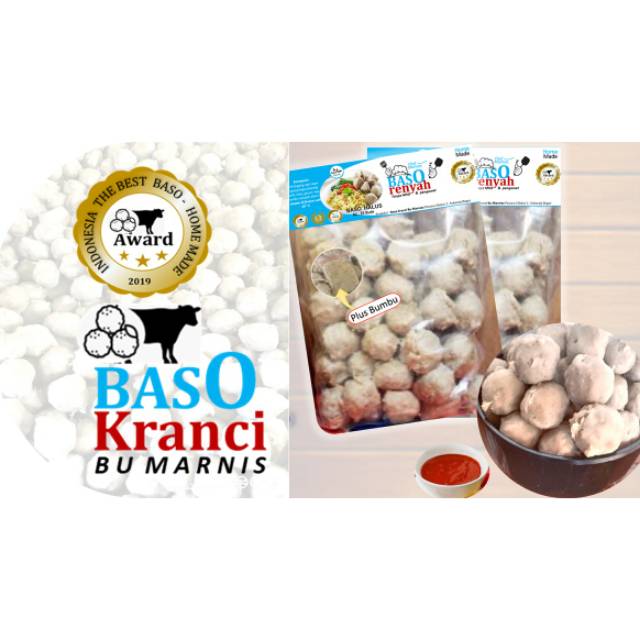 

BASO KRANCI URAT isi 30 butir /400 gr + Bumbu Home made