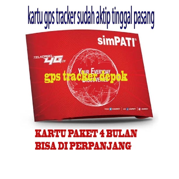 kartu gps simpati paket 4 bulan murah pascabayar