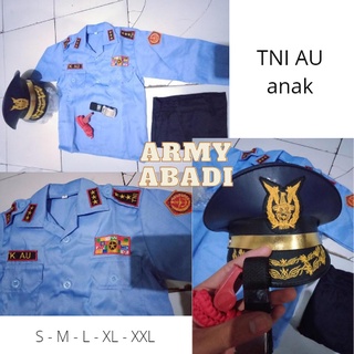 Jual SERAGAM ANGKATAN UDARA ANAK \ SERAGAM AU ANAK BAJU ANGKATAN UDARA ...