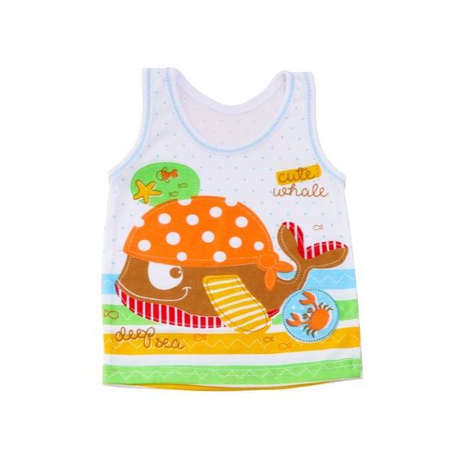 Kaos Singlet Bayi size S/Kaos Kutung Bayi