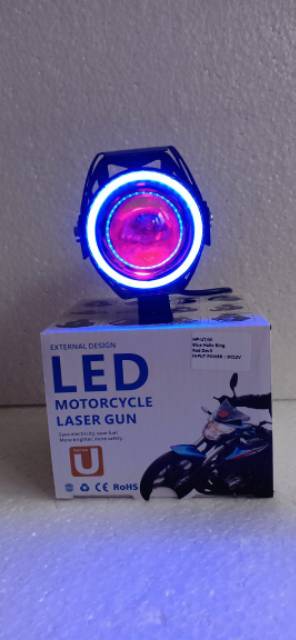 Lampu Tembak Sorot model U7 besar 3.5in super focuss 12v motor mobil