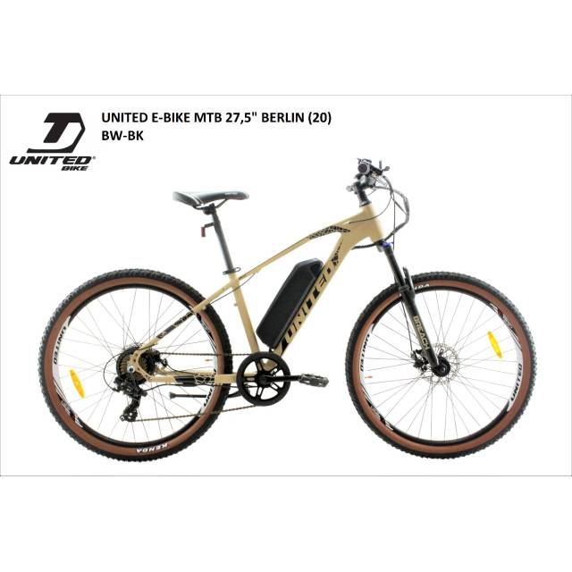 Sepeda E Bike MTB 27.5 inch UNITED BERLIN