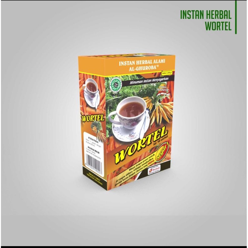 

Herbal Instan Siap Saji | Wortel | Kaya vitamin A