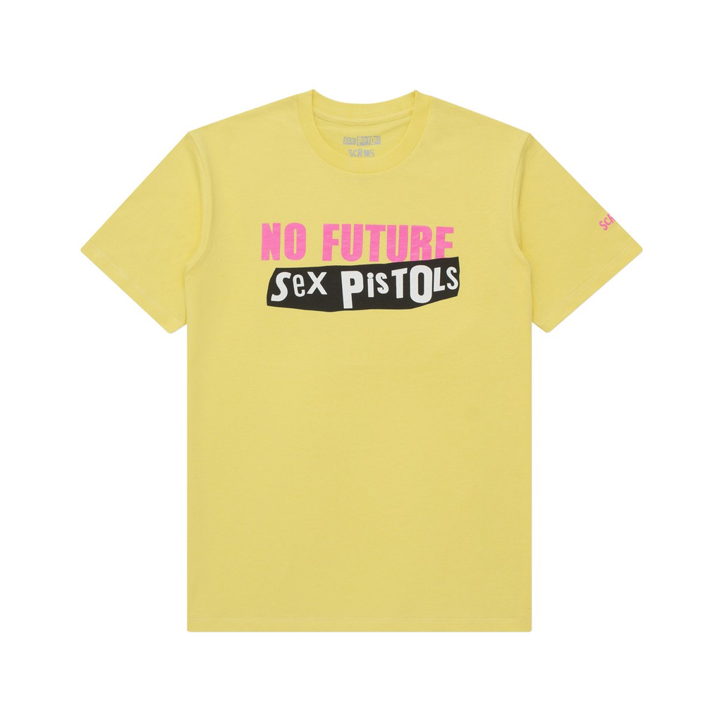 Sex Pistols x Screamous T-Shirt NO FUTURE YELLOW
