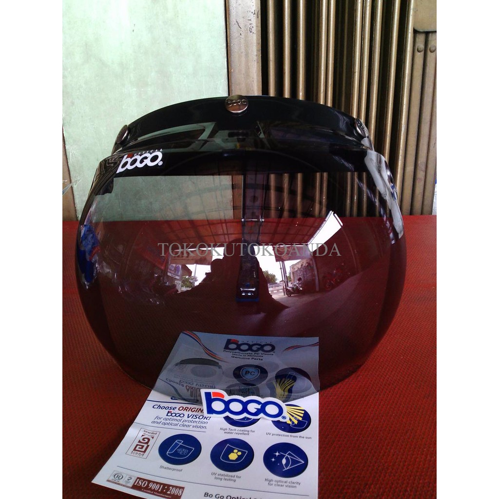 kaca helm bogo ( asli / original bogo )