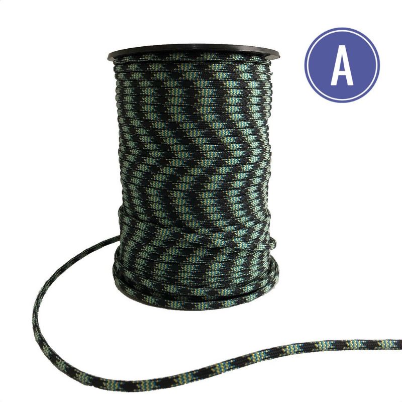 Tali Paracord 4 mm Aksesoris Gelang Outdoor Adventure Parachute Cord