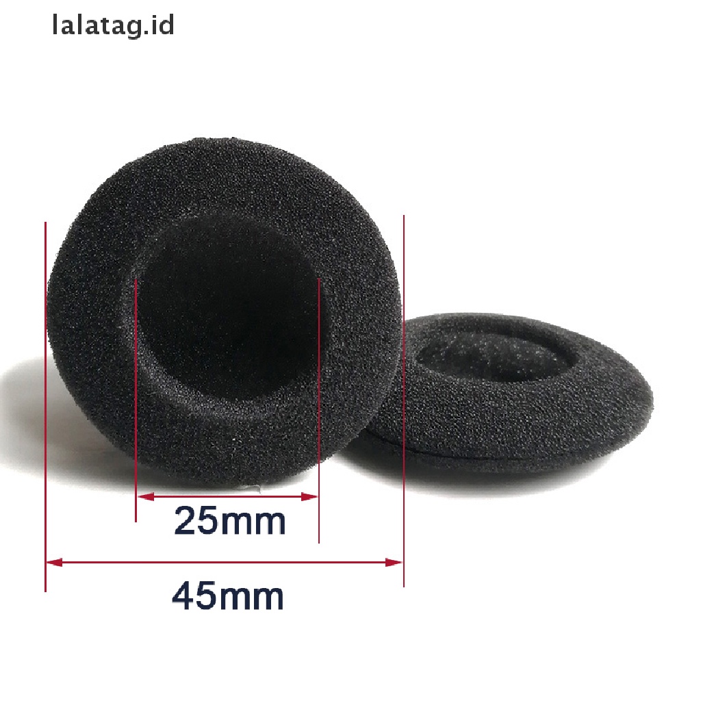 (Flyag) Bantalan Earpads Pengganti Bahan Busa Tebal Untuk Headphone / Earphone