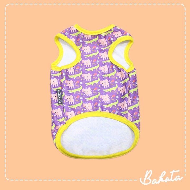 Baju Kucing Model Kaos Motif Tank Cropant Warna Warni | Cropant Tank Bakuta