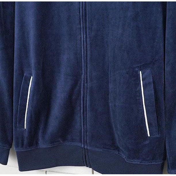 velour mens suit