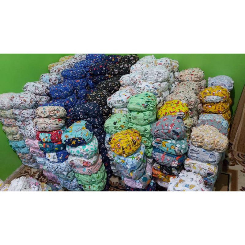 20Pcs Sekodi Celana Dalam Anak Campur Velvet dan Katun