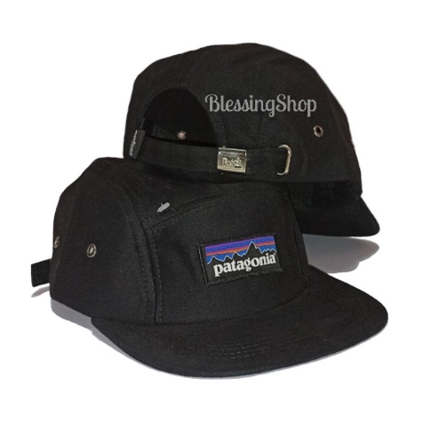 Topi 5 Panel Topi Distro Topi Snapback Hiphop 5 Panel Topi Patagonia