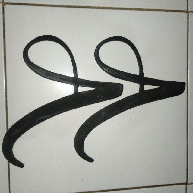 Ukuran 20cm Wooden Letter by WCP Inisial Huruf kayu Ukuran 20cm Wooden Letter by WCP Inisial Huruf kayu
